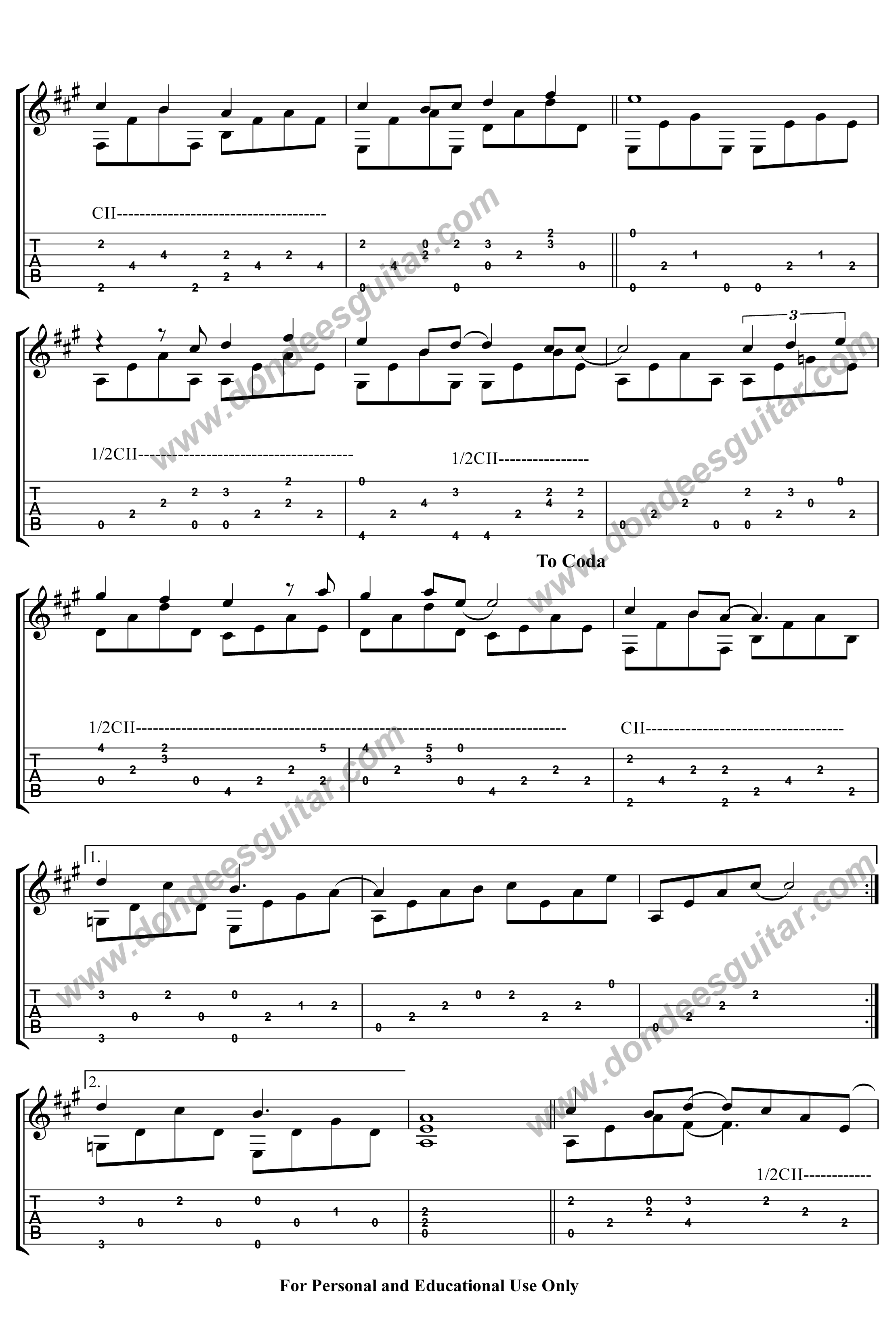 a whole new world fingerstyle tabs