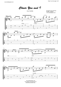 OPM Fingerstyle Guitar Tabs