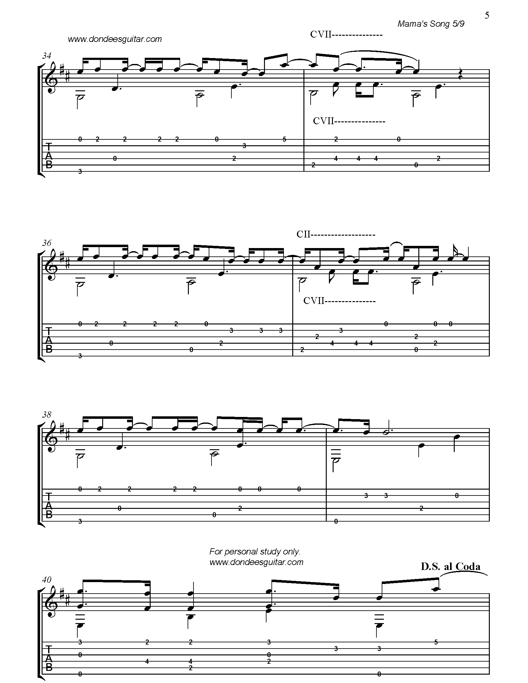 Mamas Song Fingerstyle Arrangement_Page_5