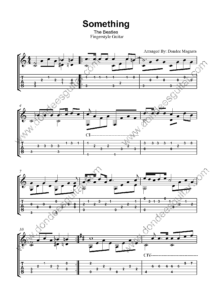 Something Fingerstyle Tabs